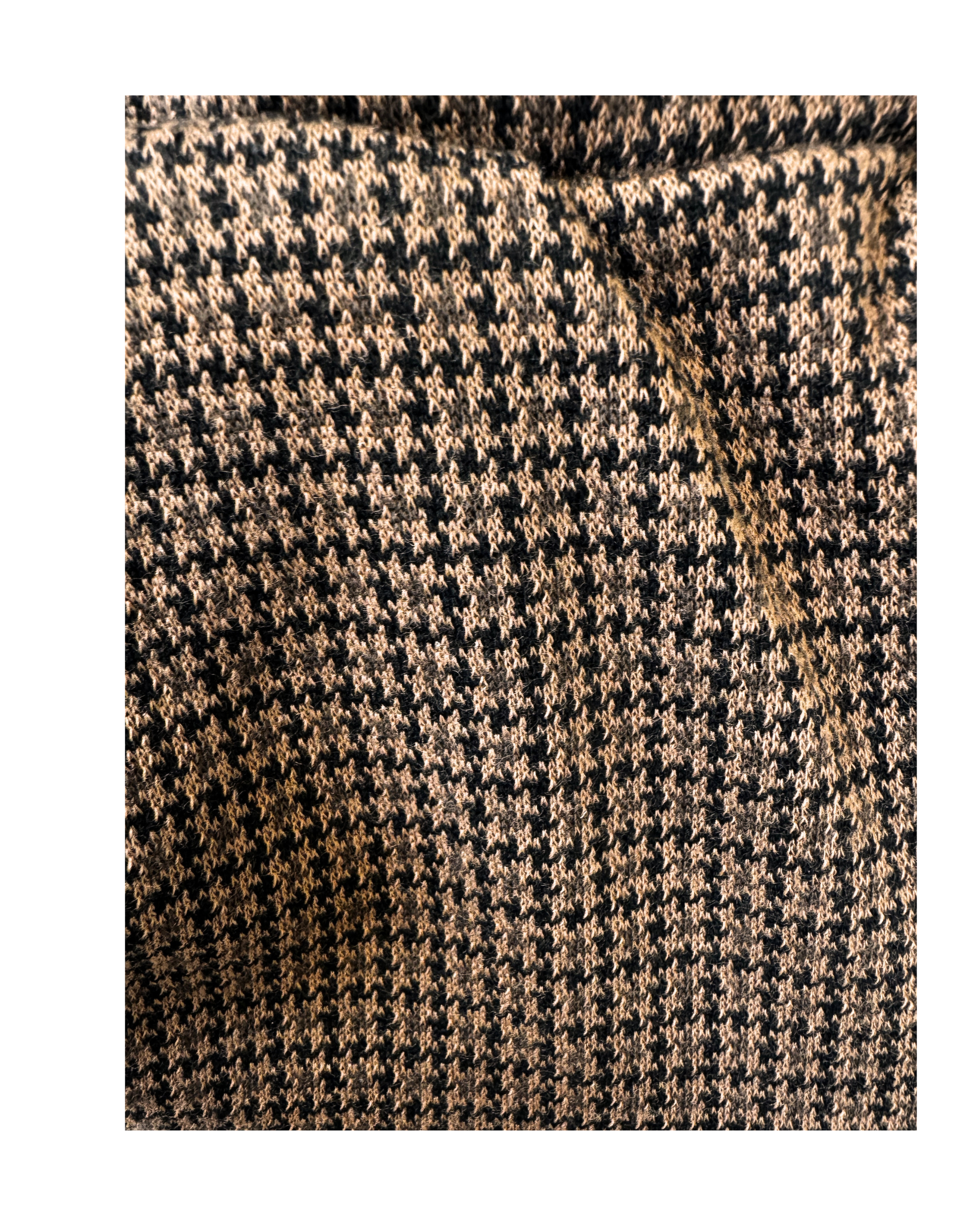 MXO dames instapbroek met print, brede elastische tailleband, steekzakken en normale lengtemaat, verkrijgbaar bij Marijke Mode