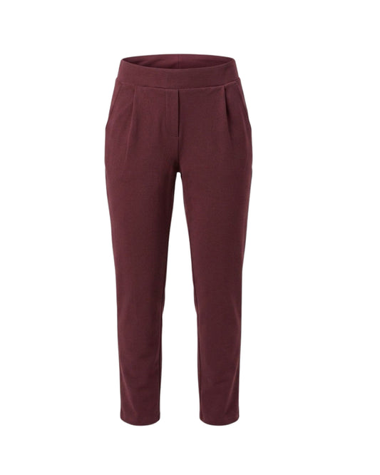 MXO Comfort Instapbroek uni Burgundy