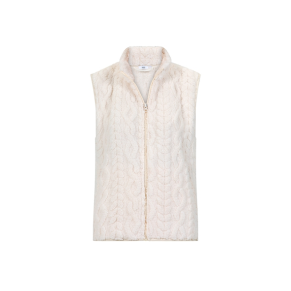 MXO Gilet Fluffy Offwhite