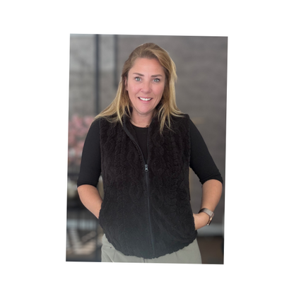 giler mxo vest fluffy zwart verkrijgbaar marijke mode