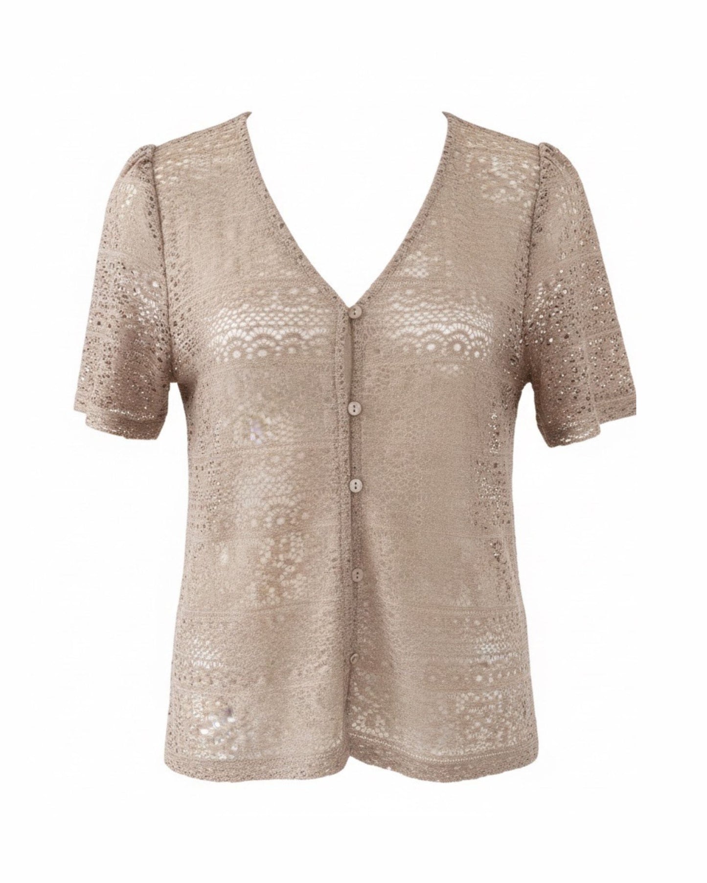 mxo blouses kant korte mouwen bij marijkemode