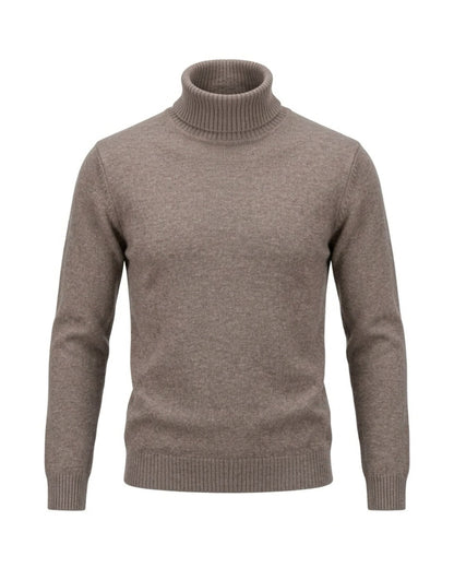 Warme Marinello-coltrui met omslagcol, verkrijgbaar bij Marijke Mode.
