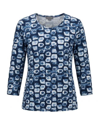 marinello viscose shirts ronde hals bij Marijke Mode