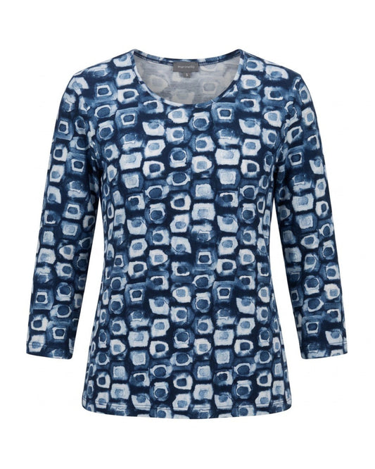 marinello viscose shirts ronde hals bij Marijke Mode