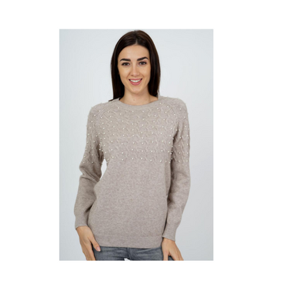 Marinello Trui met Parels Taupe