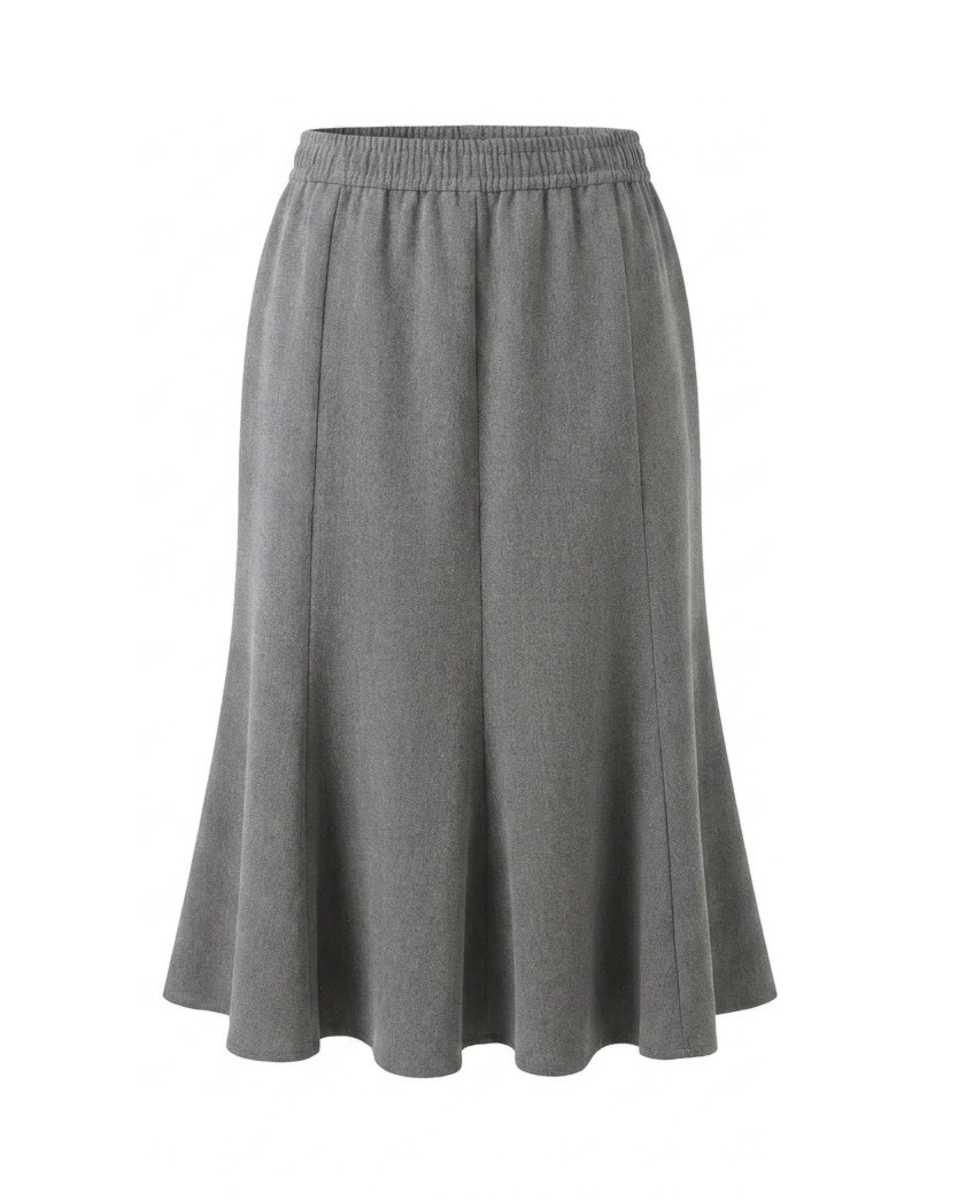 Rifi dames banenrok 77 cm met elastische taille en steekzakken – door Marijke Mode