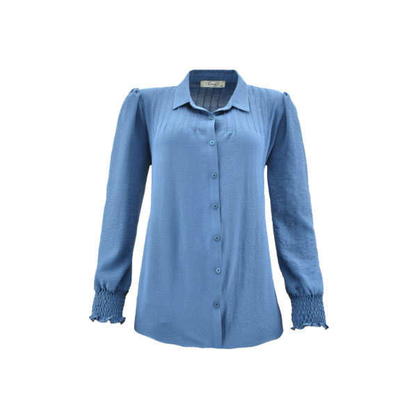 Ontdek de Anjeta blouse van Sensia Fashion bij Marijke Mode in Den Haag. Met een stijlvolle kraag, knopen en een comfortabele pasvorm, is deze hippe blouse perfect voor de moderne oudere vrouw. Ideaal voor dames die houden van klassieke én trendy mode. Bezoek Marijke Mode voor de beste seniorenmode.