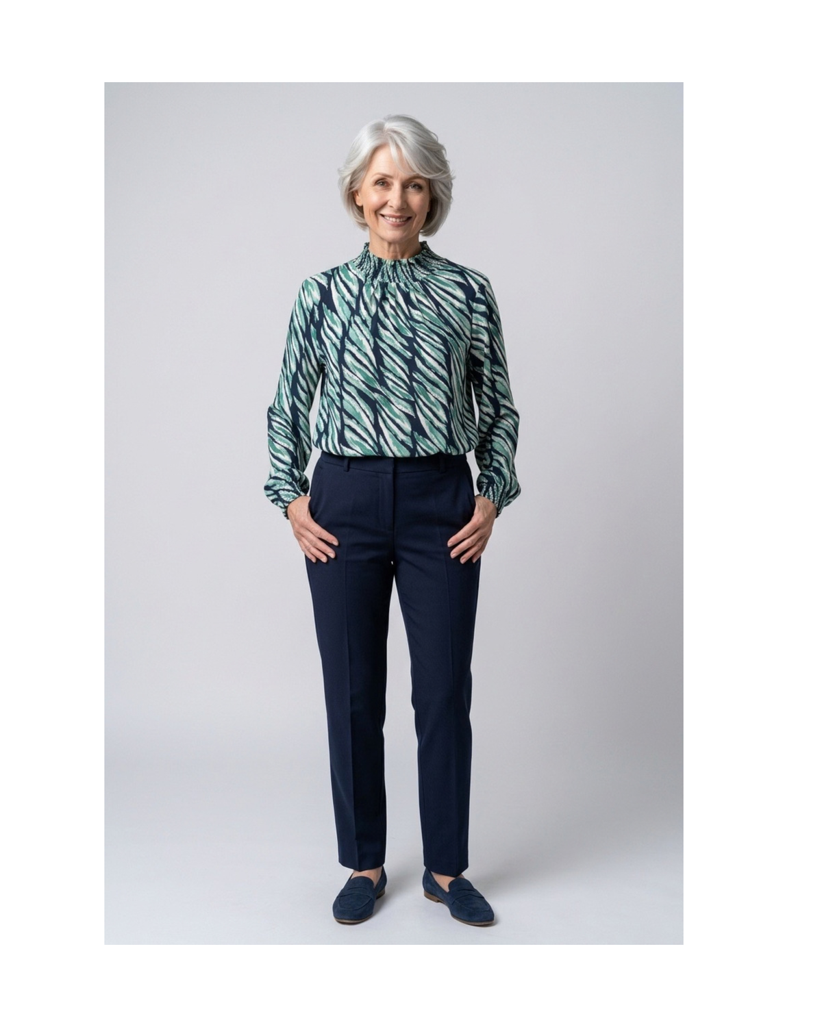 blouson coll merk sensia fashion verkocht door Marijke Mode