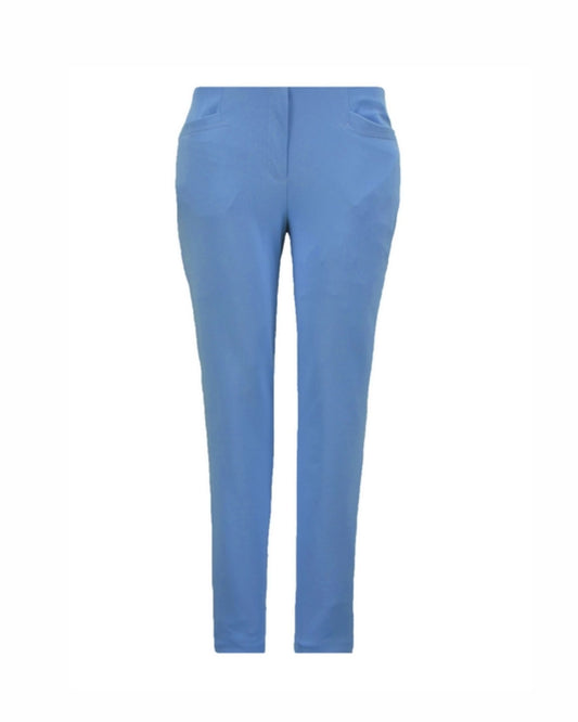 Sensia Fashion Penny dames pantalon met elastische taille en slanke pijp bij marijke mode