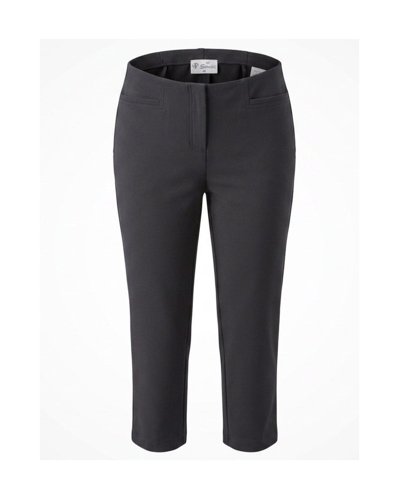 Sensia Penny gevoerde slim fit damespantalon met fleecevoering en verborgen elastische tailleband, warm zonder volume