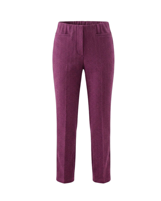 pantalon en broek voor ouderen met elastieke band bij marijke mode merk sensia fashion