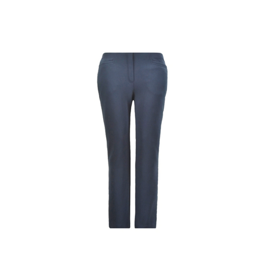 Sensia Pantalon Penny Fleece Slimfit Kort Donkerblauw