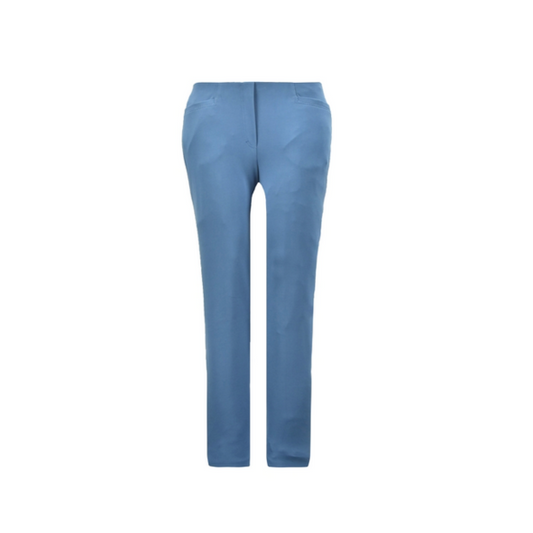 Sensia Pantalon Penny Slimfit Kort Raffblauw