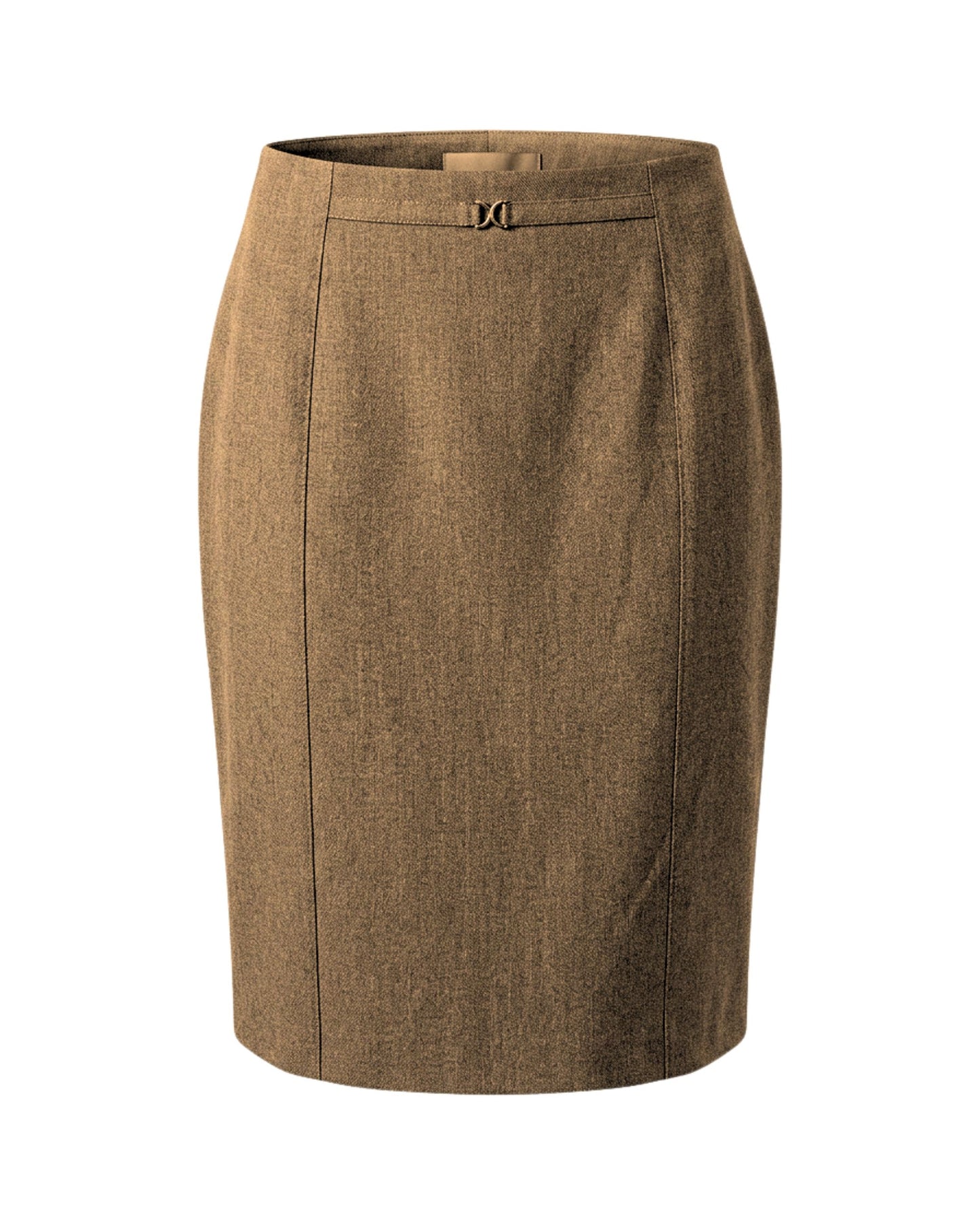 Sensia Fashion rok Rambla met zilverkleurige gesp en recht model – Marijke Mode