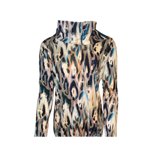 blouson triui met coll van sensia fashion. verkrijgbaar bij marijke mode