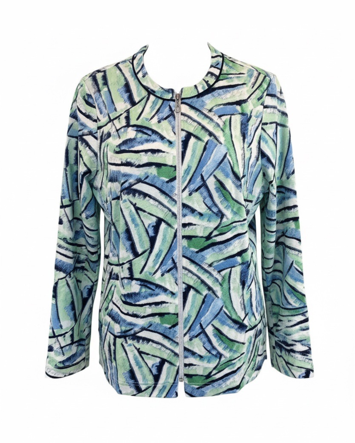 Sensia tweedelige twinset dames in vrolijke voorjaarskleuren – comfortabel vest en shirt | Marijke Mode