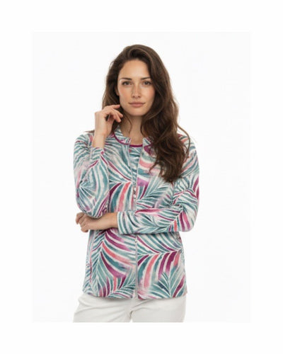 Sensia Twinsets Roze Groen Rits