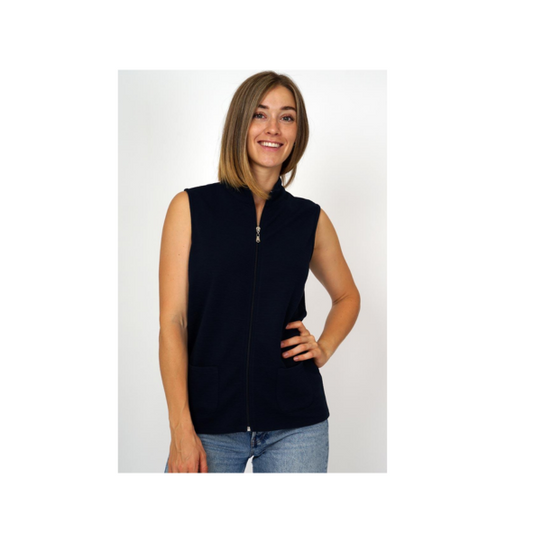 Gabriella K. Gilet Donkerblauw